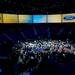Media mob the display floor after the conclusion of the Ford press conference at the North American International Auto Show in Detroit at Joe Louis Arena on Monday morning.  Melanie Maxwell I AnnArbor.com